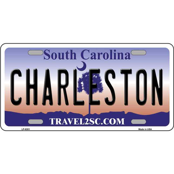 Charleston South Carolina Novelty Wholesale Metal License Plate