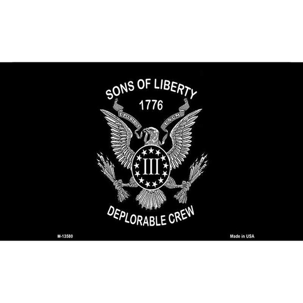 Sons of Liberty 1776 Wholesale Novelty Metal Magnet M-13580