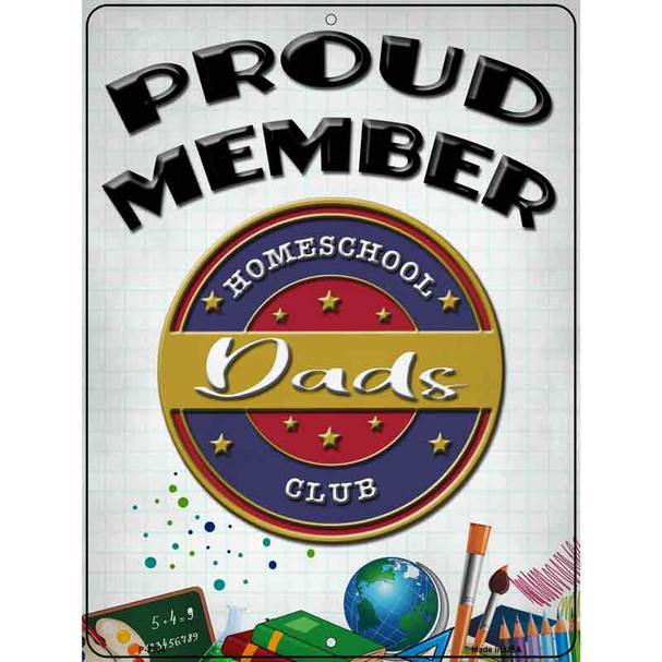 Homeschool Dad Club Wholesale Novelty Metal Parking Sign