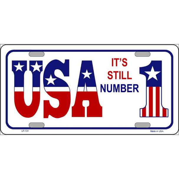 USA Still 1 Novelty Wholesale Metal License Plate