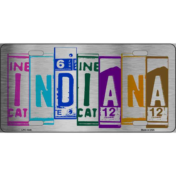 Indiana License Plate Art Wholesale Metal Novelty License Plate