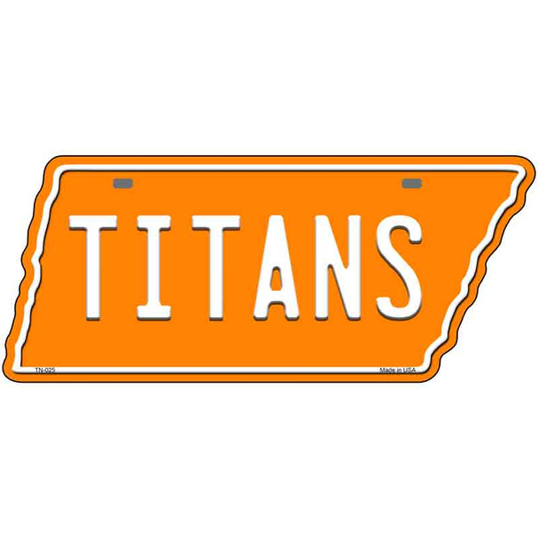 Titans Wholesale Novelty Metal Tennessee License Plate Tag