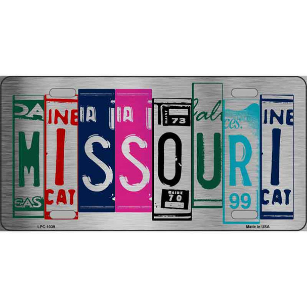 Missouri License Plate Art Wholesale Metal Novelty License Plate