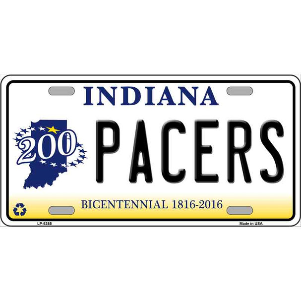 Pacers Indiana Novelty Wholesale Metal License Plate