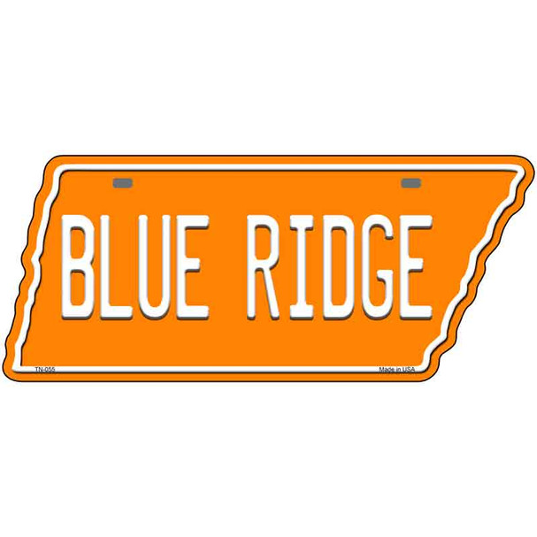 Blue Ridge Wholesale Novelty Metal Tennessee License Plate Tag