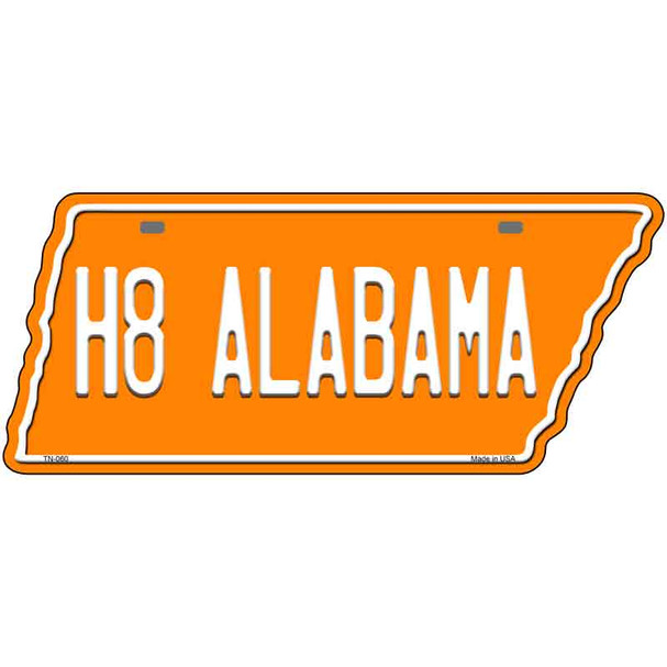 H8 Alabama Wholesale Novelty Metal Tennessee License Plate Tag