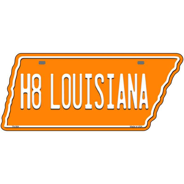 H8 Louisiana Wholesale Novelty Metal Tennessee License Plate Tag