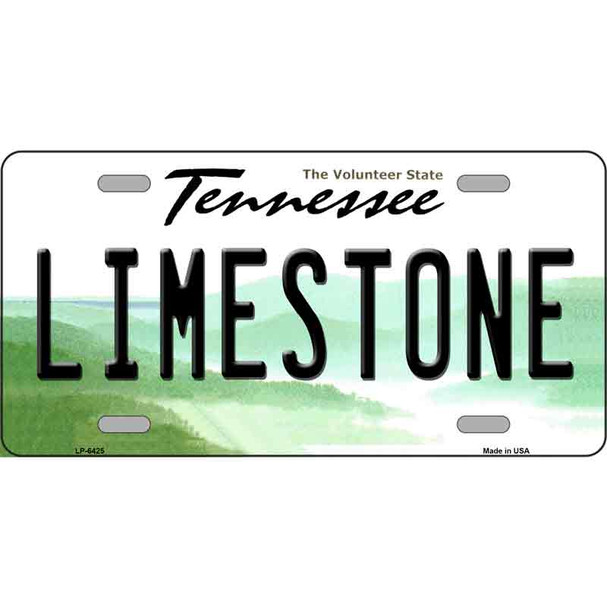 Limestone Tennessee Novelty Wholesale Metal License Plate