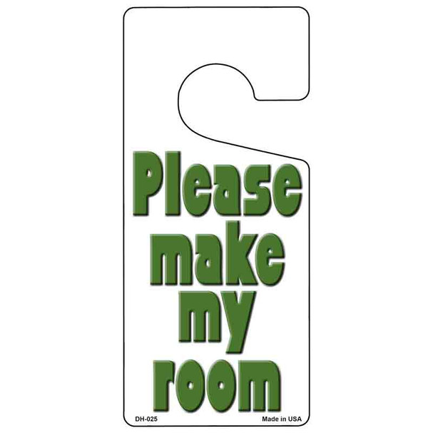 Please Make My Room Wholesale Novelty Metal Door Hanger DH-025