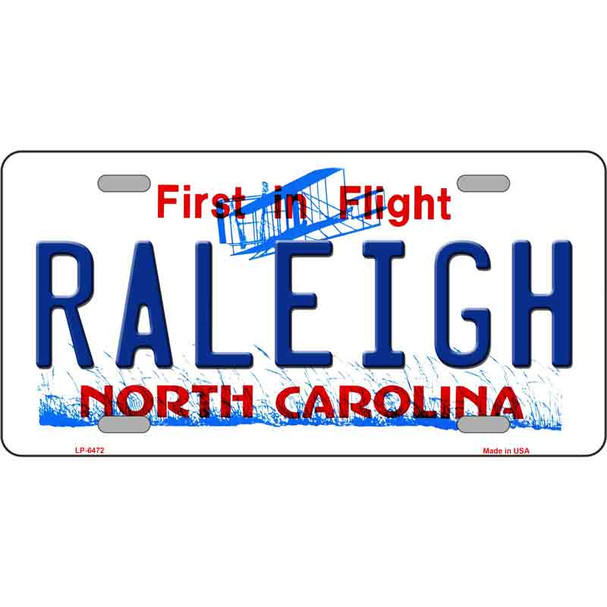 Raleigh North Carolina Novelty Wholesale Metal License Plate