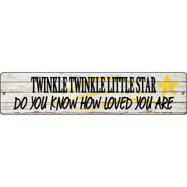 Twinkle Twinkle Little Star Wholesale Novelty Metal Street Sign