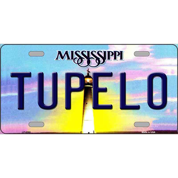 Tupelo Mississippi Novelty Wholesale Metal License Plate