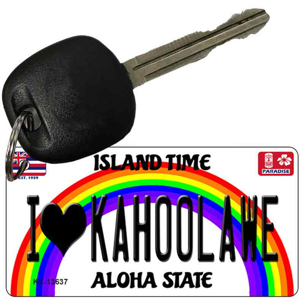 I Heart Kahoolawe Wholesale Novelty Metal Key Chain