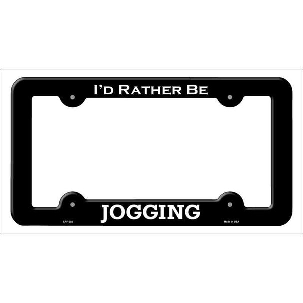 Jogging Wholesale Novelty Metal License Plate Frame LPF-092