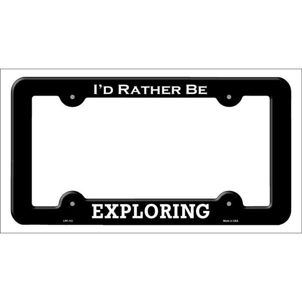 Exploring Wholesale Novelty Metal License Plate Frame LPF-112