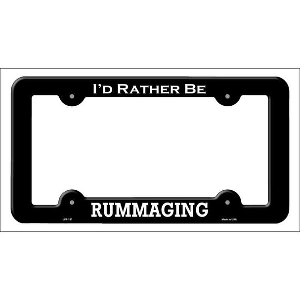 Rummaging Wholesale Novelty Metal License Plate Frame LPF-161