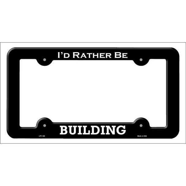 Building Wholesale Novelty Metal License Plate Frame LPF-188