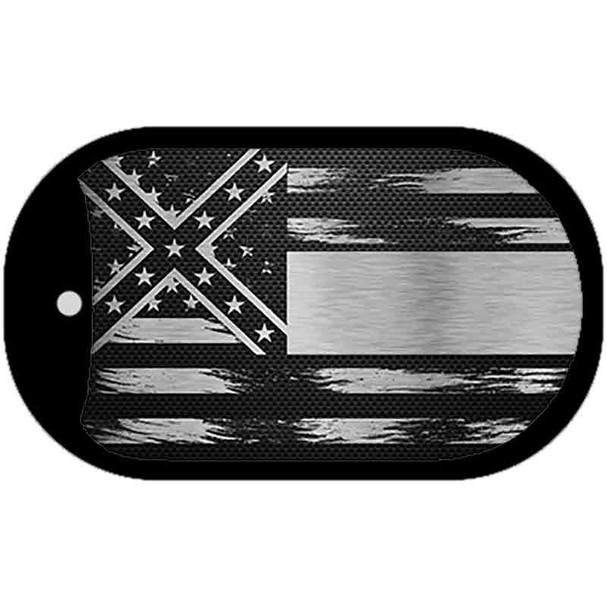 Mississippi Carbon Fiber Wholesale Novelty Metal Dog Tag Necklace