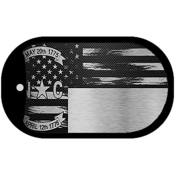 North Carolina Carbon Fiber Wholesale Novelty Metal Dog Tag Necklace