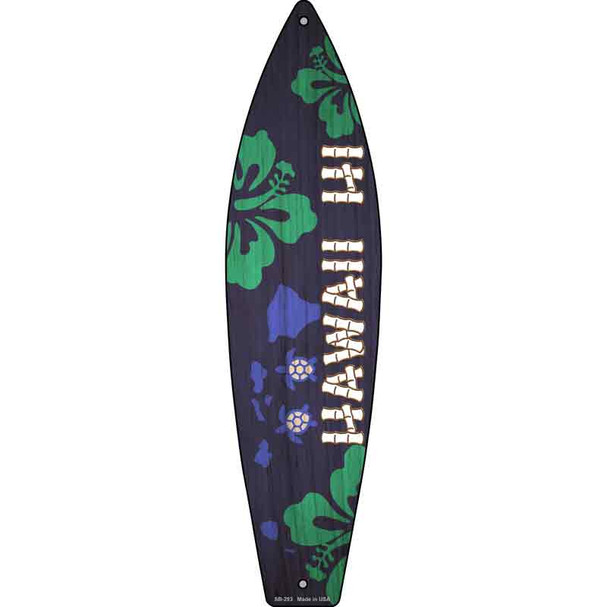 Hawaii Wholesale Novelty Metal Surfboard Sign