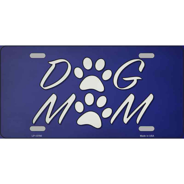 Dog Mom Wholesale Novelty Metal License Plate Tag