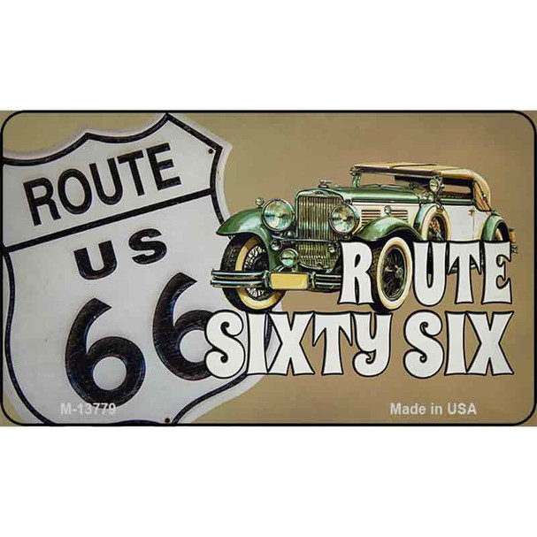 Route Sixty Six Wholesale Novelty Metal Magnet Tag M-13779