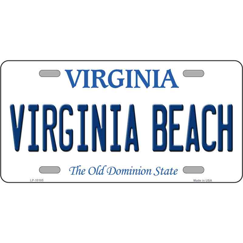 virginia state license plate