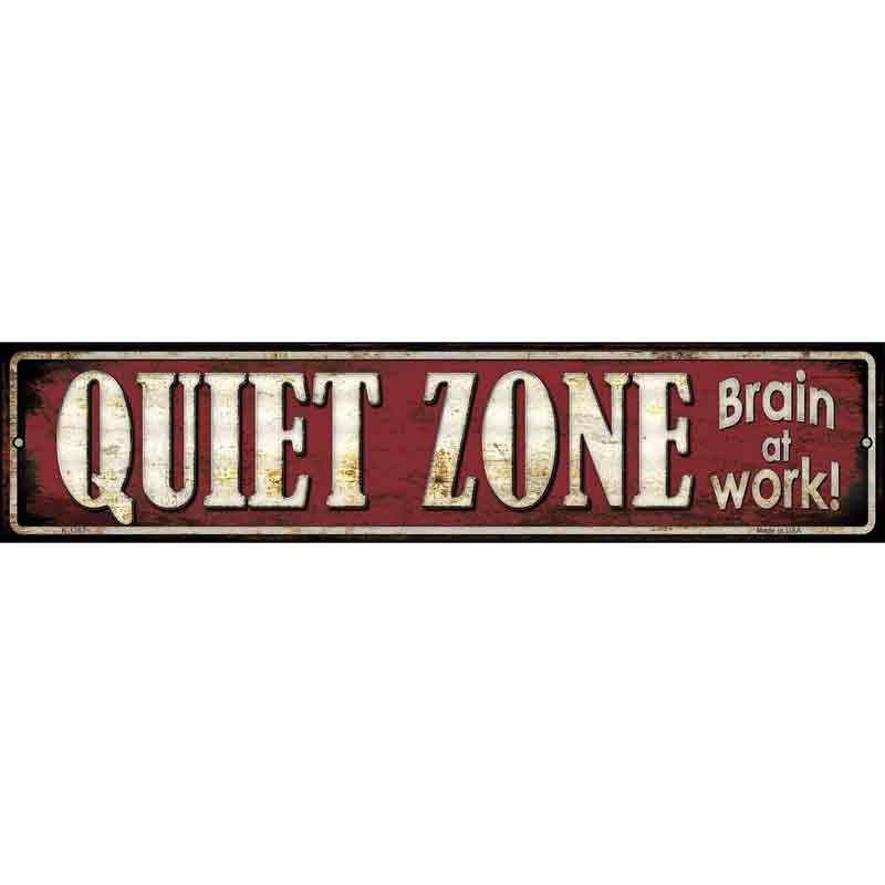 quiet zone sign