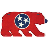 TN Flag Wholesale Novelty Metal Bear Tag