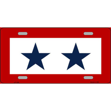 Blue Star Two Wholesale Metal Novelty License Plate Tag