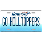 Go Hilltoppers Wholesale Novelty Metal License Plate Tag