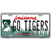 Louisiana Go Tigers Wholesale Novelty Metal License Plate Tag