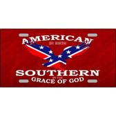 American By Birth Wholesale Metal Novelty License Plate