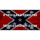 History Lesson Novelty Wholesale Metal License Plate