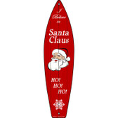 Santa Claus Wholesale Metal Novelty Surfboard Sign