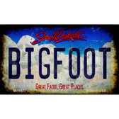 Bigfoot South Dakota Wholesale Novelty Metal Magnet