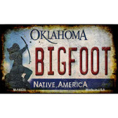 Bigfoot Oklahoma Wholesale Novelty Metal Magnet