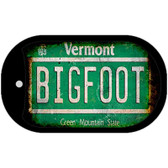 Bigfoot Vermont Wholesale Novelty Metal Dog Tag Necklace