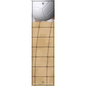 Volleyball with Net Wholesale Novelty Metal Bookmark
