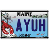 Ayuh Maine Lobster Wholesale Novelty Metal Magnet