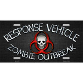 Response Vehicle Wholesale Metal Novelty License Plate