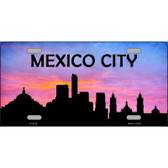 Mexico City Silhouette Wholesale Metal Novelty License Plate