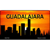 Guadalajara Silhouette Wholesale Novelty Metal Magnet