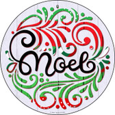 Noel Christmas Wholesale Novelty Metal Circle Sign