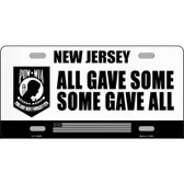New Jersey POW MIA Some Gave All Wholesale Novelty Metal License Plate