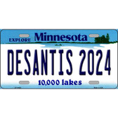 Desantis 2024 Minnesota Wholesale Novelty Metal License Plate