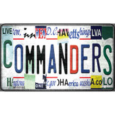 Commanders Strip Art Wholesale Novelty Metal Magnet