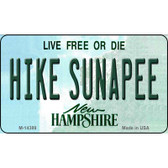 Hike Sunapee New Hampshire Wholesale Novelty Metal Magnet