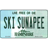 Ski Sunapee New Hampshire Wholesale Novelty Metal Magnet
