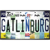 Gatlinburg License Plate Art Wholesale Novelty Metal Magnet